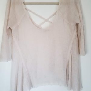 Free People Cream swing top